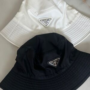 Prada Monochrome Bucket Hats